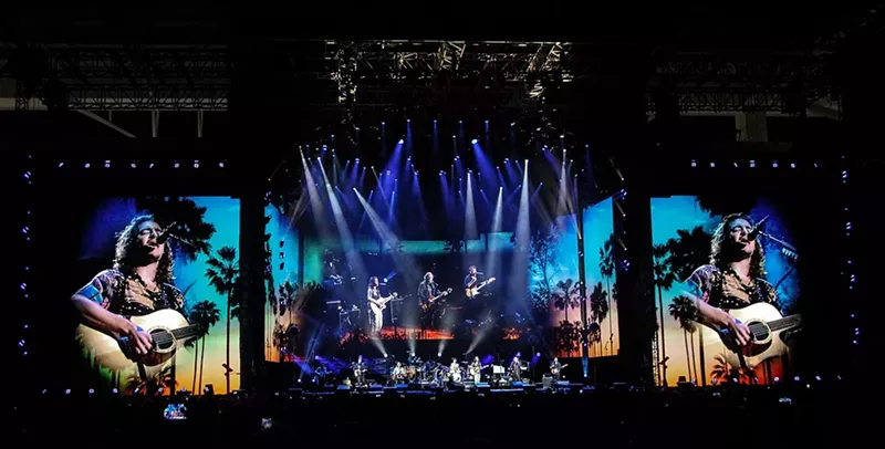 Image: See more photos of the Eagles and Jimmy Buffett at Hard Rock Stadium here.