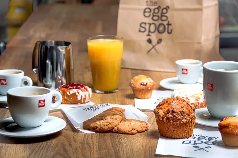 Image: Breakfast at any time.