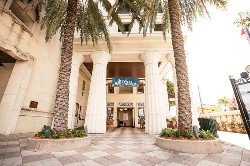 Image: Exterior of Coral Gables Art Cinema