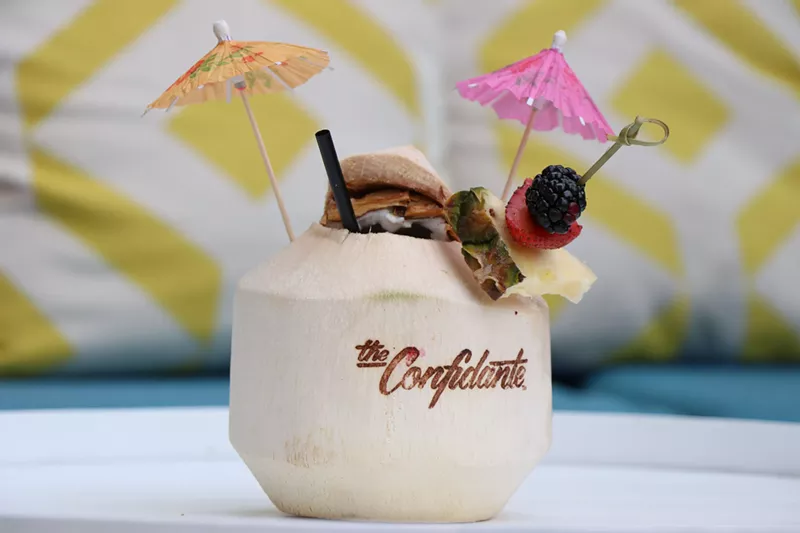 Image: Cool down with a cocktail.