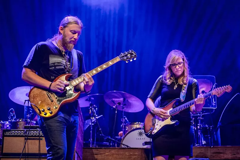 Image: Derek Trucks and Susan Tedeschi of the Tedeschi Trucks Band.