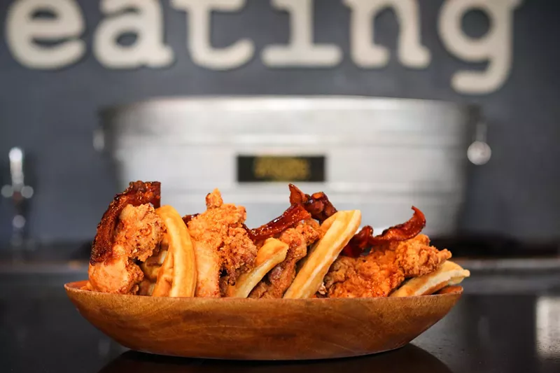 Image: Chicken and waffles