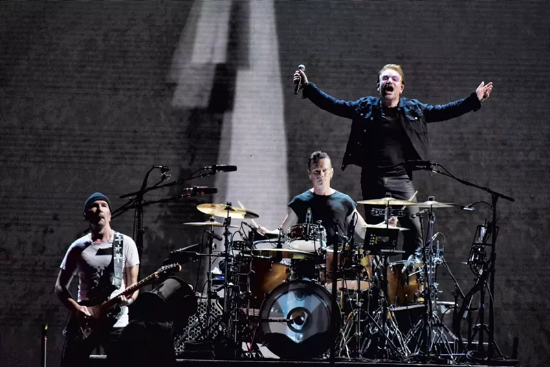 Image: U2 at Hard Rock Stadium.