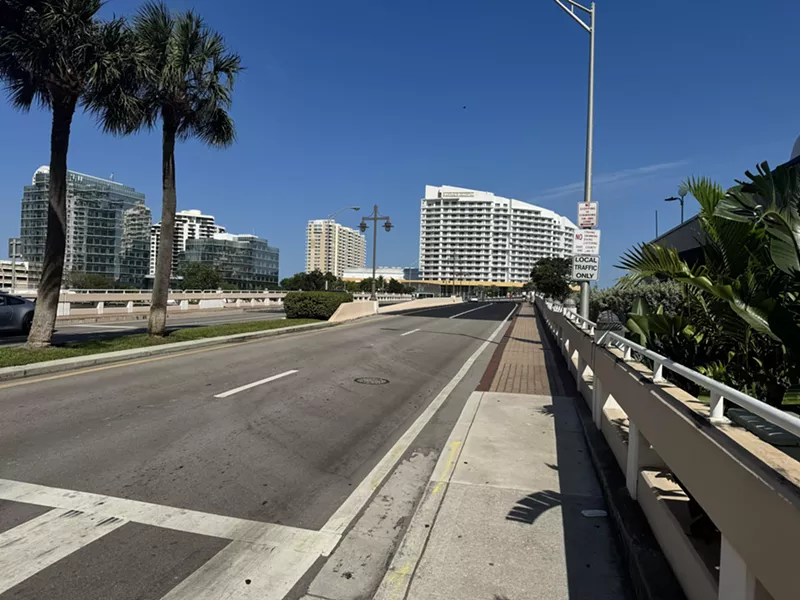 Image: Brickell Key, facing Mandarin Oriental Hotel