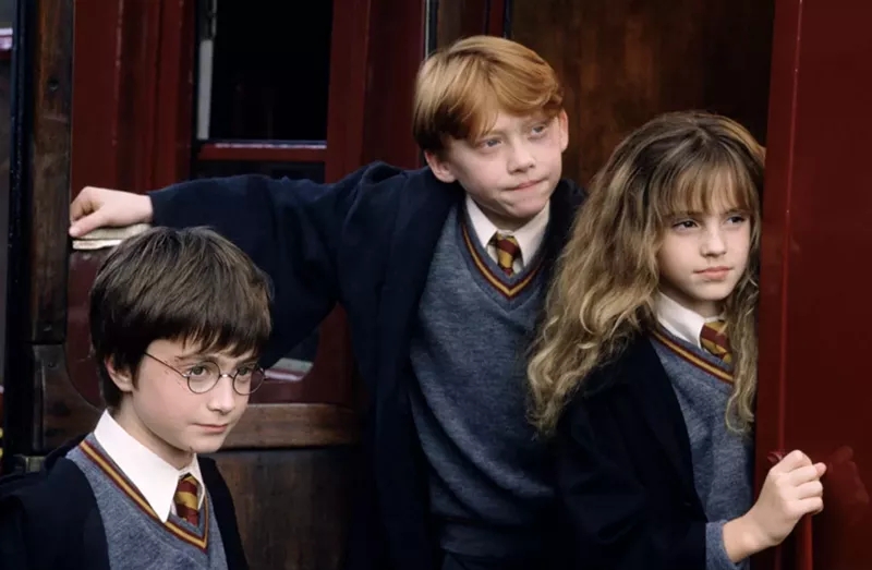 Image: Harry, Ron, and Hermione