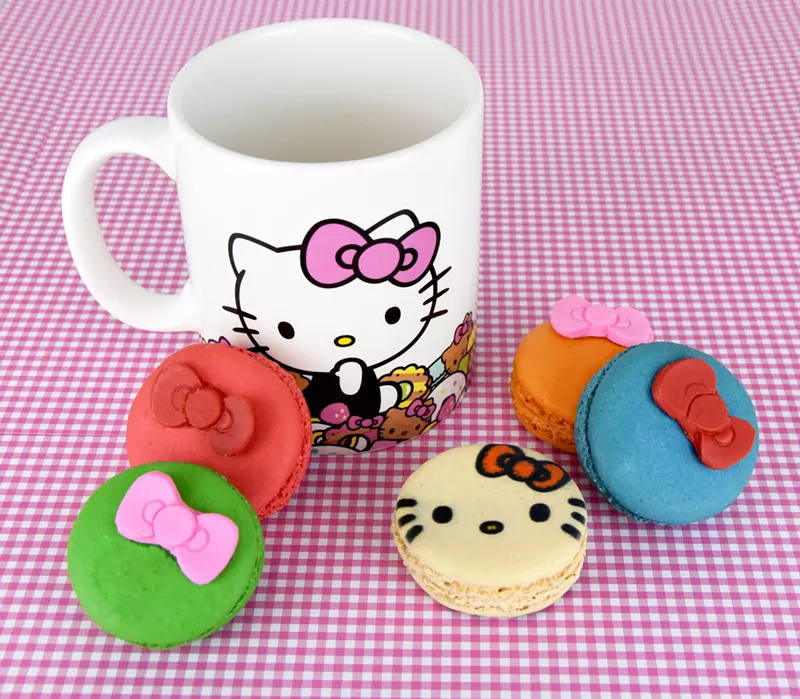 Image: Find a selection of Hello Kitty swag onboard the truck.