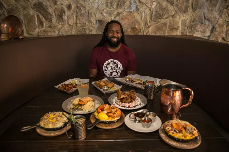 Image: Starex Smith is the man behind the food and culture site the Hungry Black Man.