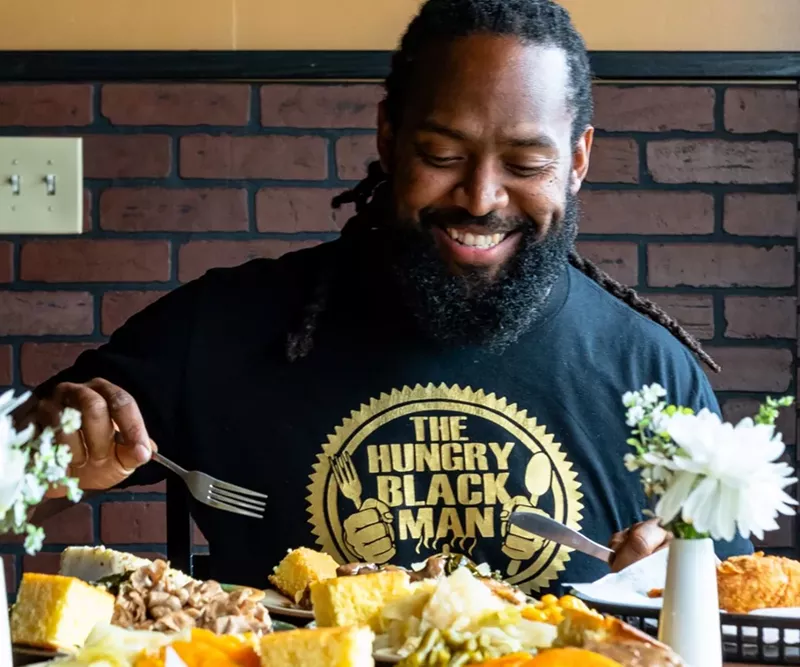Image: Starex Smith — AKA the Hungry Black Man — will host the International Black Food & Wine Festival.