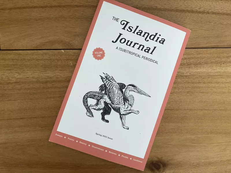 Image: The first edition of The Islandia Journal is available at select retailers in Miami.