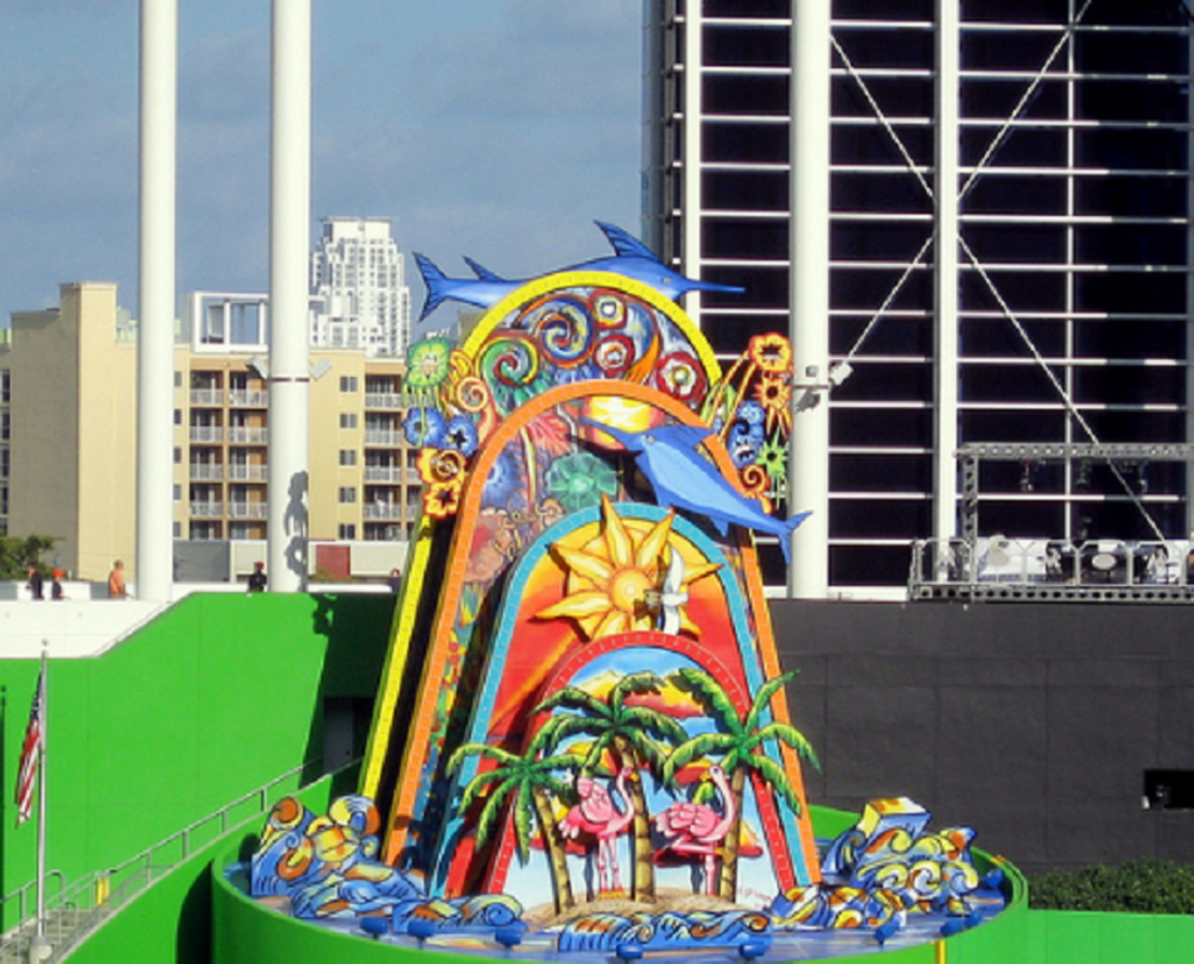 Miami Marlins Moving Home-Run Sculpture Outside Marlins Park
