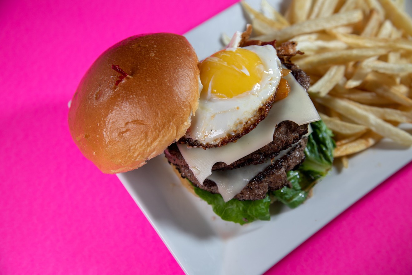 The Miami Diner's "Miami OG Burger" ($18)