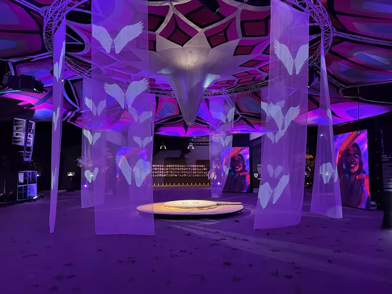 Image: Inside the nova exhibit