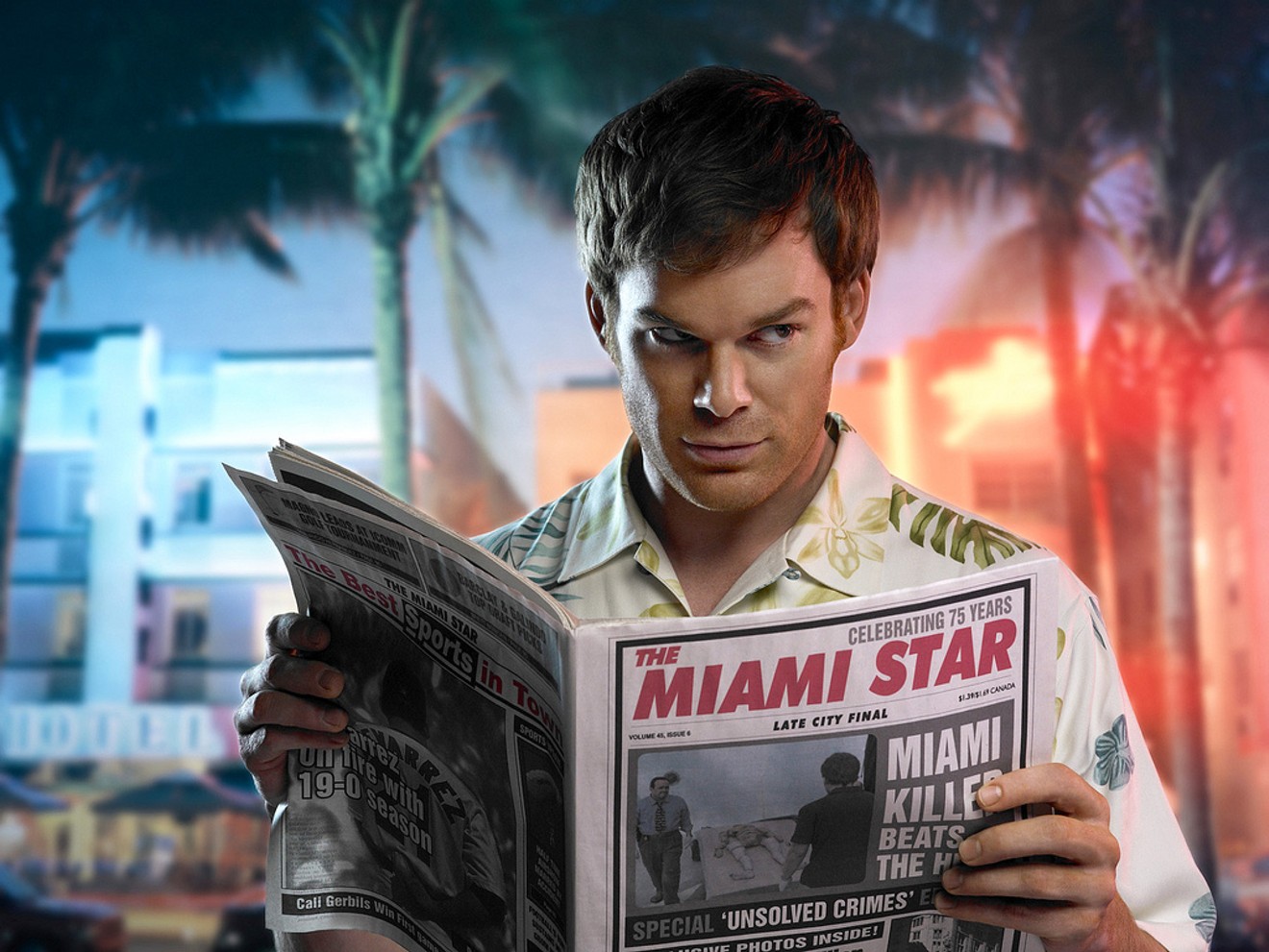 Miami resident and prolific serial killer Dexter Morgan of TV's Dexter.