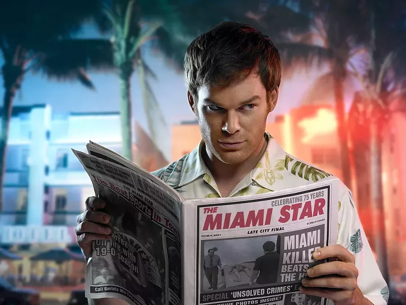 Image: Miami resident and prolific serial killer Dexter Morgan of TV's Dexter.