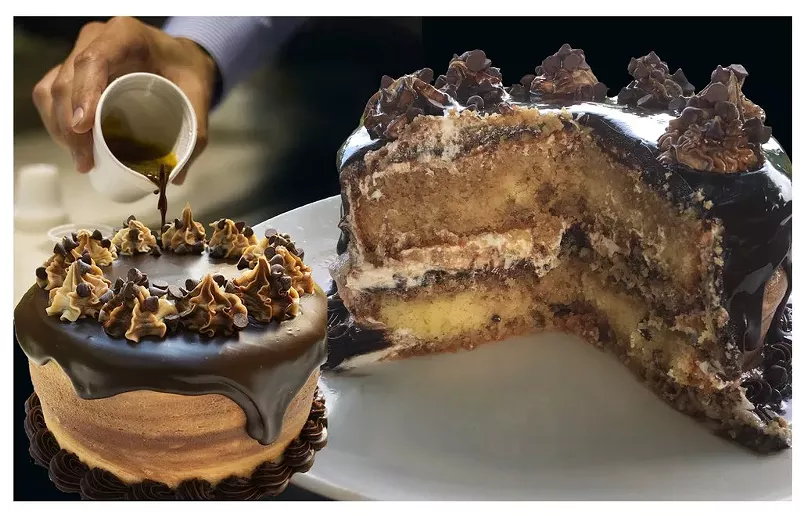 Image: Behold, the café colada cake!