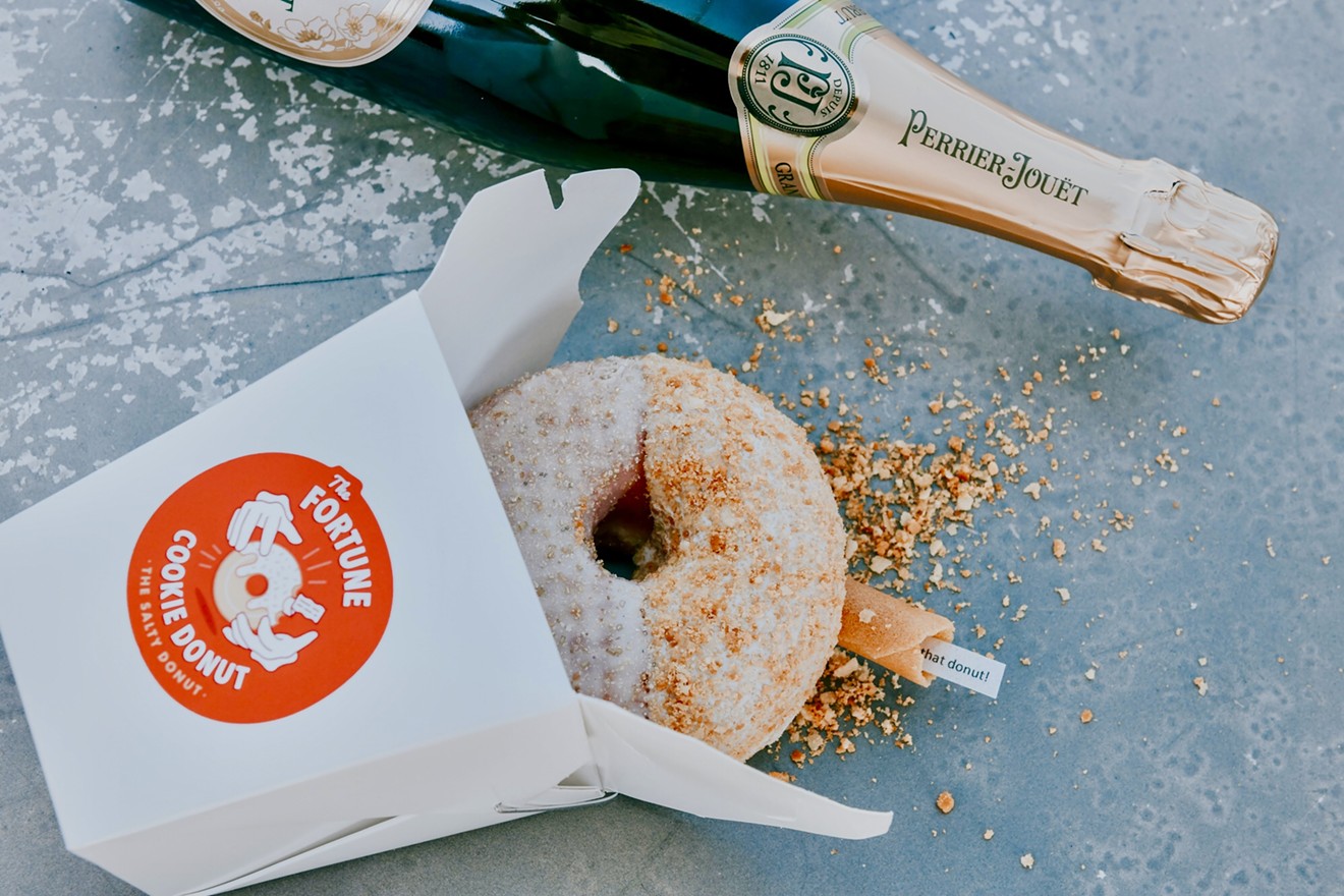The Fortune Cookie doughnut will be available from New Year's Eve through January 6.