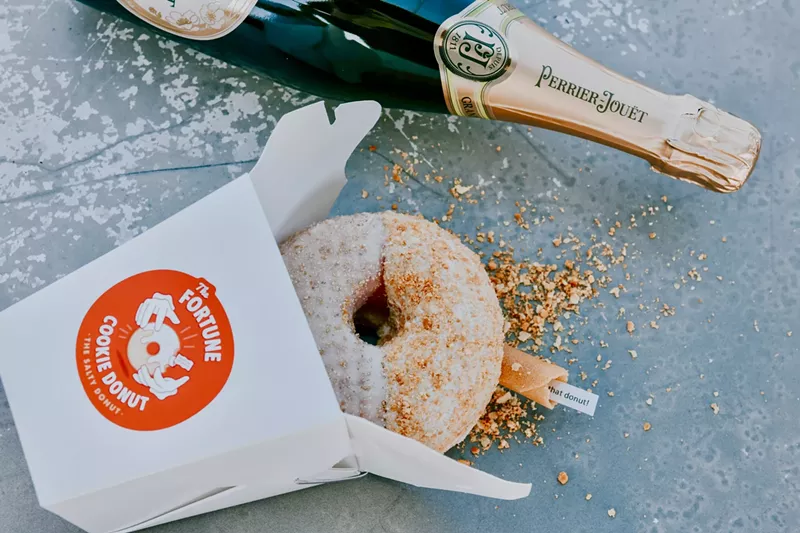Image: The Fortune Cookie doughnut will be available from New Year's Eve through January 6.