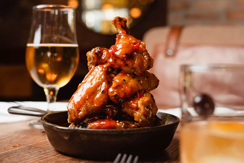 Image: Wings at Beaker & Gray.