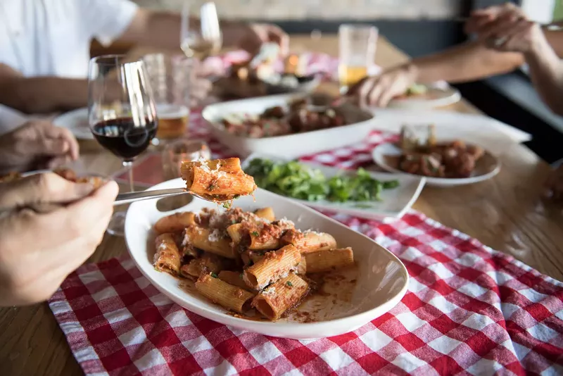 Image: Pasta at Macchialina.