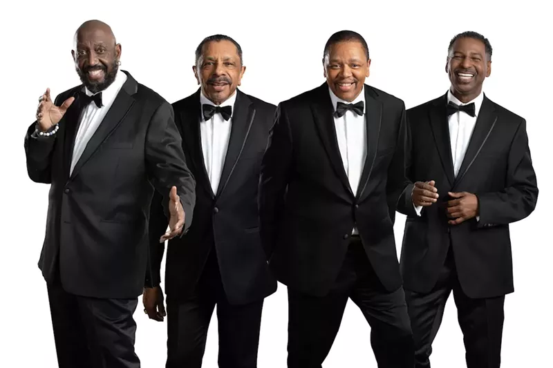 Image: The Temptations are on tour in celebration of their 60th anniversary, and they're bringing their sold-out show to Coconut Creek on Thursday, January 23.