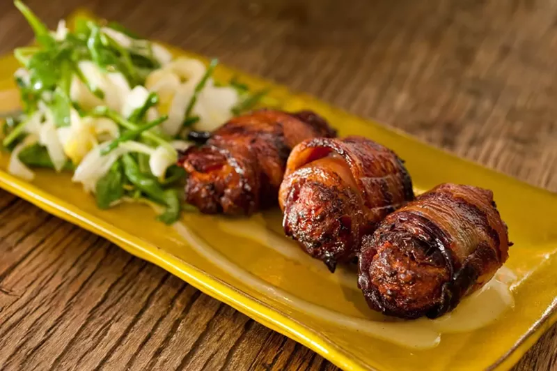 Image: Bacon-wrapped dates