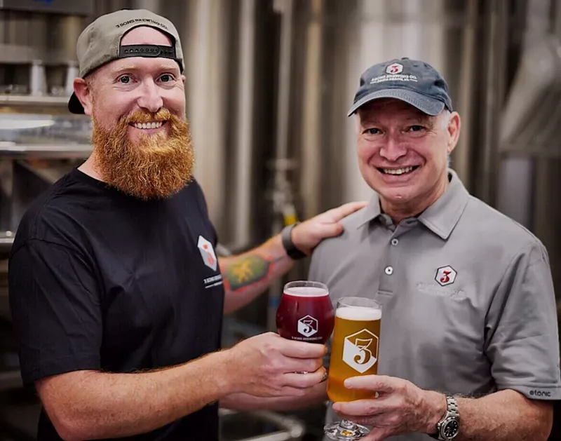 Image: 3 Sons Brewing Co. founders Corey and Joe Artanis
