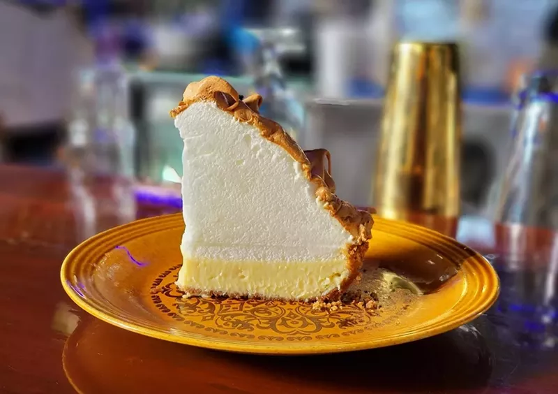 Image: A sky-high meringue sets Salute's slice apart from all the rest.