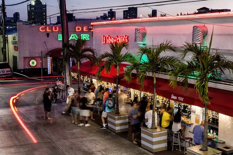 Image: Feeling hungry after midnight? La Sandwicherie is still open.