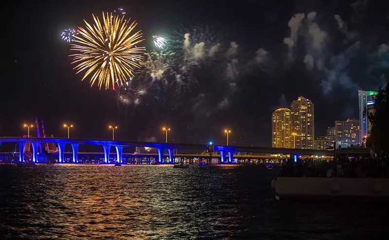 Image: The Ten Best Places to Watch Fourth of July Fireworks in Miami for Free