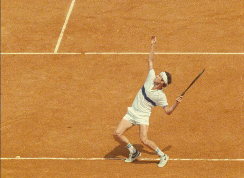 Image: In John McEnroe: In the Realm of Perfection, the onetime bad boy of tennis is captured in all his '80s glory, as viewers see him at the top of his game, along with some of the temperamental star's most notorious on-court outbursts.