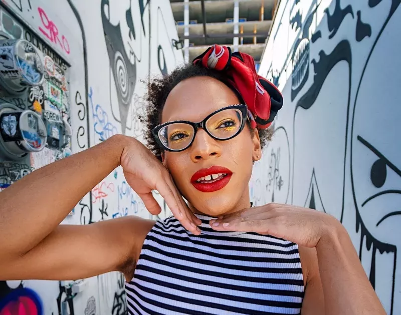 Image: Elle Williams is one of the three stars of the new YouTube docuseries The Tranz Form.