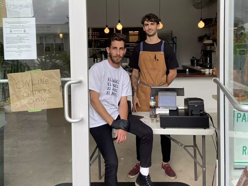 Image: two men posing