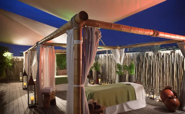 Image: The Wellness Garden & Spa at the Betsy