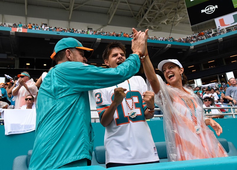 Miami Dolphins Fans Ugly Christmas Sweaters