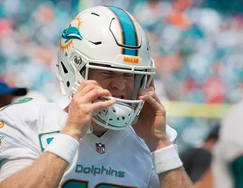 Image: Miami Dolphins quarterback Ryan Tannehill.