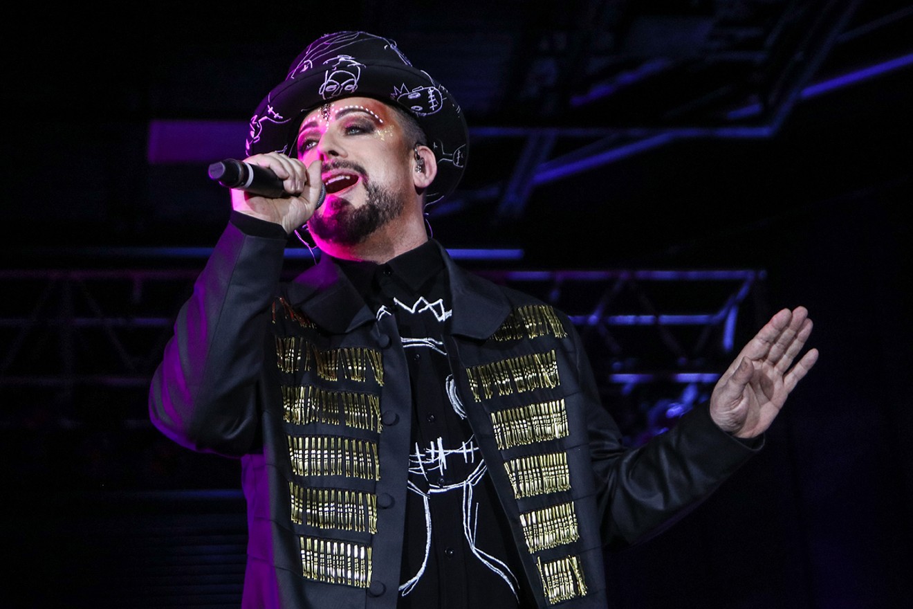 See more photos of Boy George & Culture Club and the B-52's here.