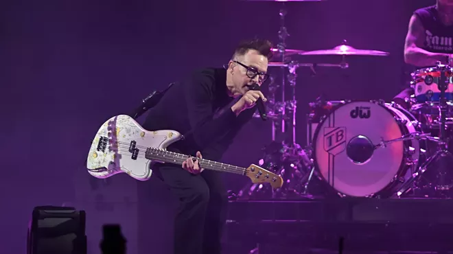 Mark Hoppus of Blink-182 at the Kaseya Center