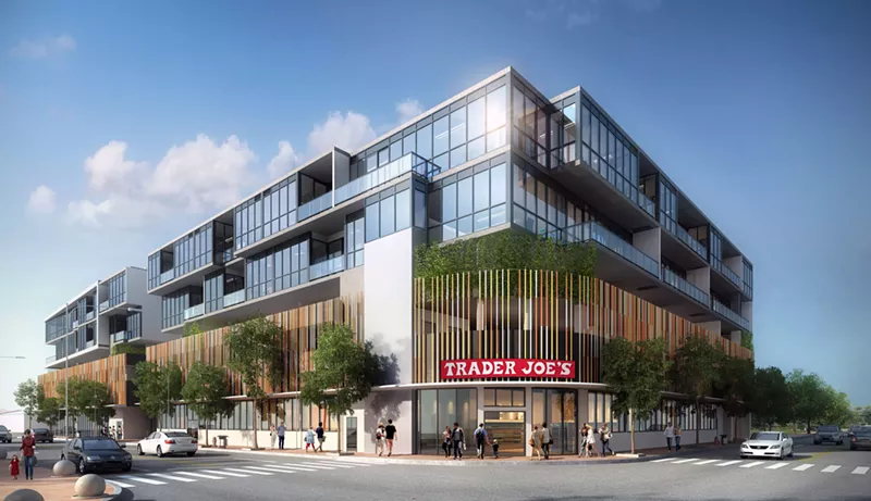 Image: Preliminary rendering of Trader Joe's in Miami Beach