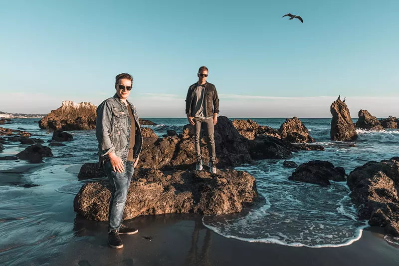 Image: Tritonal's Dave Reed (left) and Chad Cisneros.