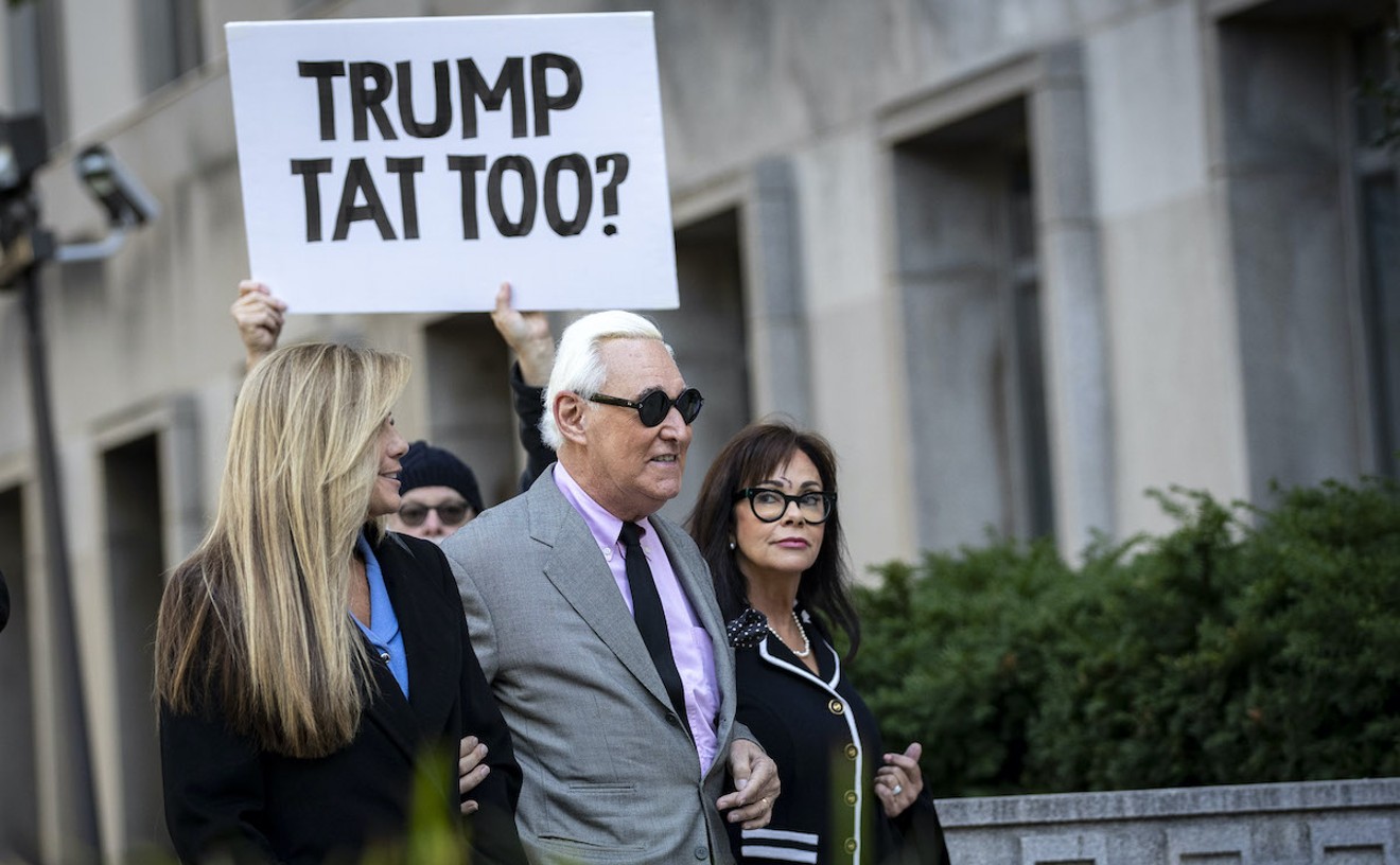 True to His Nixon Tattoo, Roger Stone Is Officially a Crook