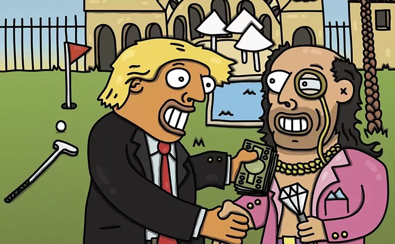 Image: Trump's Palm Beach Mansion Is Haunted by Financial Crime