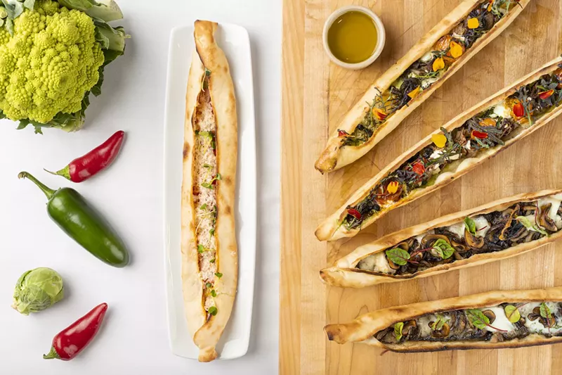 Image: Pides at Tur Kitchen