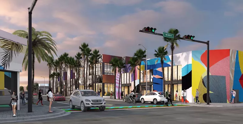 Image: A rendering of the forthcoming Wywood Walk.