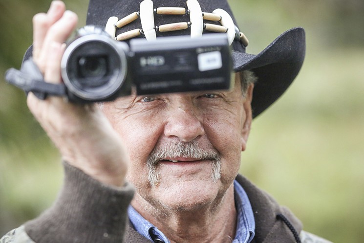 See more photos of Bergeron at his ranch. - PHOTO BY CANDACEWEST.COM