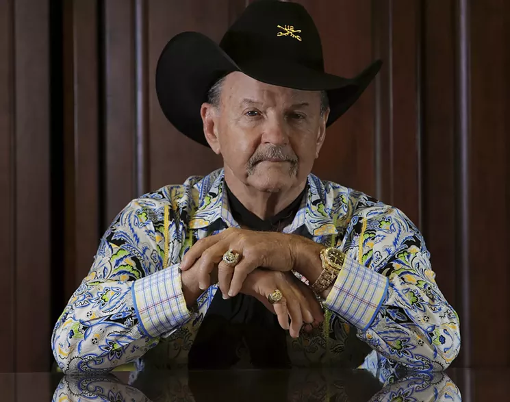 Bergeron, a former FWC commissioner, is considering running for the Republican nomination for Florida governor. See more photos of Bergeron at his ranch. - PHOTO BY CANDACEWEST.COM