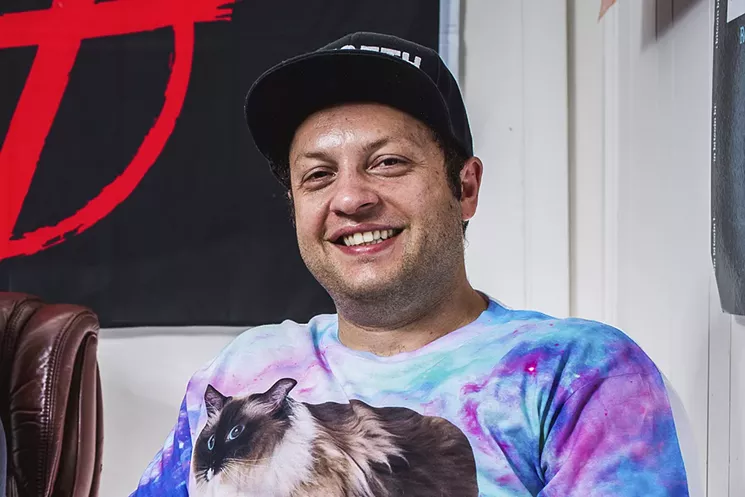 Bitcoin Uncensored podcast host Chris DeRose helped expose OneCoin, which Indian and Italian authorities now call a Ponzi scheme. - PHOTO BY IAN WITLEN / THECAMERACLICKS.COM