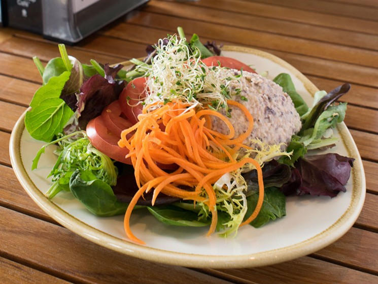 The JKO salad at Holi Vegan Kitchen. - HOLI VEGAN KITCHEN