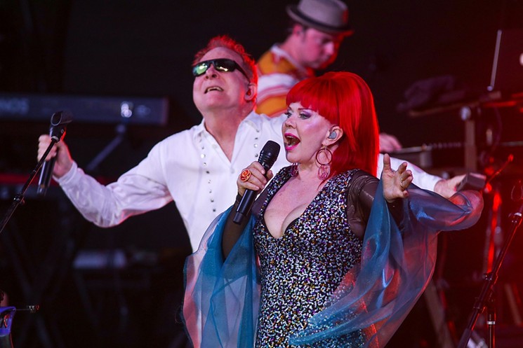 See more photos of Boy George & Culture Club and the B-52's here. - PHOTO BY SEAN MCCLOSKEY