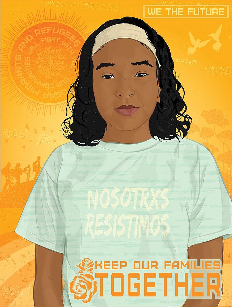13-year-old Leah exemplifies the fact that it's never too early to start using your voice for change. - POSTER BY ROMMY TORRICO / COURTESY OF AMPLIFIER
