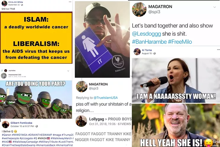 Proud Boys social media posts across various platforms See more of the Miami Proud Boys' social media posts here. - VIA SOCIAL MEDIA